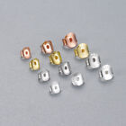 10pairs S925 Silver Ear Plugs Earrings Stopped DIY Stud Accessories Supplies