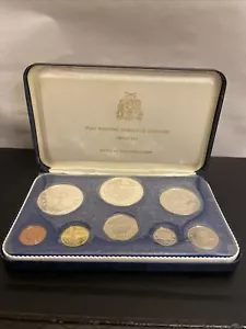 1973 First National Coinage of Barbados Proof Coin Set - Franklin Mint - Picture 1 of 15