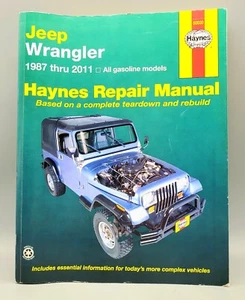 Jeep Wrangler 1987-2011 Tune-up Shop servicio reparación manual libro diagramas de cableado - Imagen 1 de 9