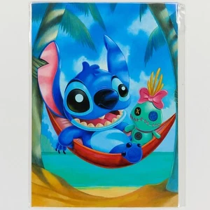 Lilo and Stitch Postcard WonderGround Gallery Art of Disney Tercek Scrum Plush - Picture 1 of 2