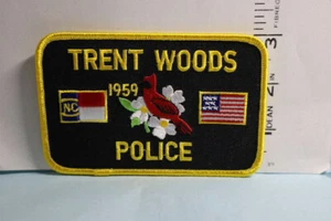 police patch   TRENT WOODS POLICE NORTH CAROLINA - Picture 1 of 1