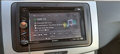 autoradio 2 din sony xav-622 dvd cd usb aux 2 rca 52x4 regolz hpf-lpf uscita sub - Immagine 1 di 4