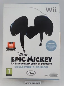 Disney Epic Mickey The Legendary Challenge of Mickey COLLECTOR'S Edition Wii Pal - Picture 1 of 7