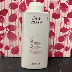 Wella Luxeoil Keratin Protect Shampoo 33.8 oz (1 Liter) - Picture 1 of 1