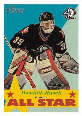 2001-02 Topps Heritage #116 Dominik Hasek AS - Image 1 of 2