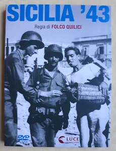 FOLCO QUILICI: SICILIA '43 (2016) - DVD ISTITUTO LUCE ITALIA CUSTODIA CARTONCINO - Foto 1 di 3