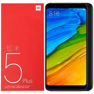 BNIB Xiaomi Redmi 5 Plus 4G Black 32GB + 3GB Dual-SIM Factory Unlocked OEM - Picture 1 of 1