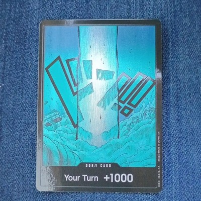 one piece card game your turn 1000 Your Turn +1000 - Don!! Card - One Piece Card Game