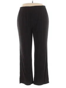 The Look by Randolph Duke Women Black Casual Pants 2X Plus - Picture 1 of 2
