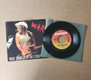 Bruce Springsteen & the E Street Band 7" Vinyl War / Merry Christmas Baby (1986) - Picture 1 of 3