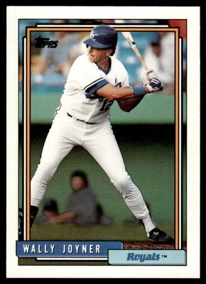 1992 Topps Traded Wally Joyner Kansas City Royals #59T - Image 1 of 2
