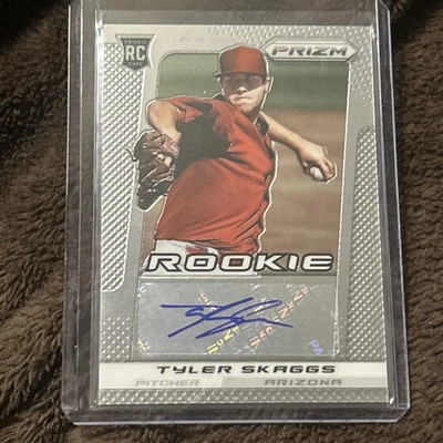 Prizm Tyler Skaggs 2013 automático radiocontrol novato #RTS Arizona Diamondbacks casi nuevo+ envío gratuito Foto 1 de 4
