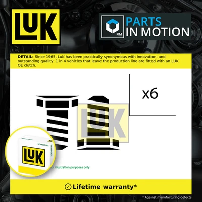 DMF Flywheel Bolts 411013310 LuK Dual Mass N90665001 WHT009773 06508456AA New - Image 1 of 4