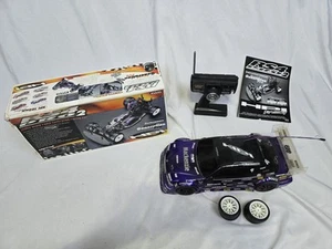 RARE HTF Vintage 1:10 HPI RS4 Pro 2 Drift RC Car + Futaba Radio + Tons of Extras - Picture 1 of 24