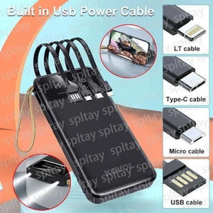 Powerbank Zewnętrzna ładowarka baterii Dodatkowa bateria USB do wszystkich telefonów komórkowych 9000000mAh - Zdjęcie 1 z 20