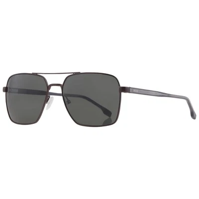 Hugo Boss Green Navigator Men's Sunglasses BOSS 1045/S/IT 0SVK/QT 58 - Image 1 of 4