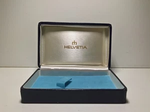 RARA SCATOLA VINTAGE PER OROLOGIO HELVETIA - Imagen 1 de 5