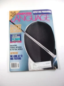COMPUTER LANGUAGE Vol. 9 No. 7 JUL 1992 - Back Issue COMPUTER Magazine - (6 DOS) - Picture 1 of 3