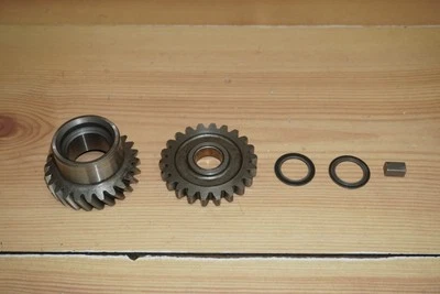 1977 Yamaha IT400 YZ400 YZ Кривошип Первичный привод и Кик Холостой ход 1W4-16111-00-00 - Изображение 1 из 4