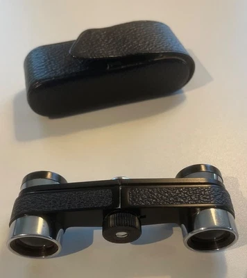 Opernglas, Theaterglas, mit Etui, ROW, DDR, Fernglas - Bild 1 von 4