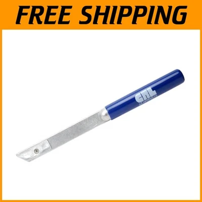 Cuchillo recortado con mango de tubo de 13" - aluminio azul Foto 1 de 4