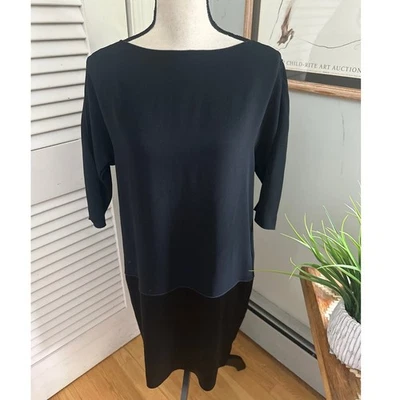 Vestido para mujer JENNIFER TATTANELLI 40 EE. UU. 4 negro cambio cóctel tranquilo lujo  Foto 1 de 4