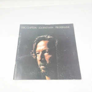 LIBRO DEL PROGRAMA DE CONCIERTOS DE LA GIRA JOURNEYMAN 1990 ERIC CLAPTON - Imagen 1 de 5