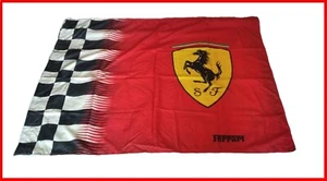 Ferrari Flagge 94x140 Ferrari Scuderia Schriftzug schwarz - Bild 1 von 2