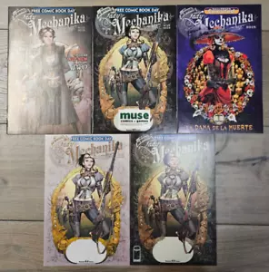 Lady Mechanika Free Comic Book Day & Halloween ComicFest Lot NM Image Comics - Picture 1 of 2