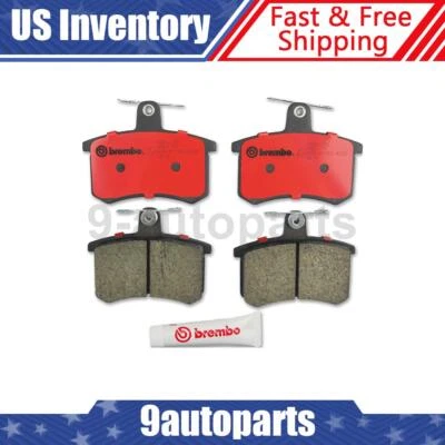 Pastillas de freno traseras Brembo OE cerámica para 1989 1990 1991 1992 1993 1994 Audi 100 Foto 1 de 2