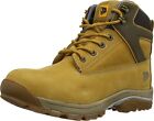 JCB - Unisex Mens Boots - Leather Fast Track Safety Boots - Chukka Boots - Honey
