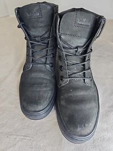 Timberland Womens Boots Black Nubuck Leather Waterproof AnkleBoot Chukka Size7.5 - Picture 1 of 7