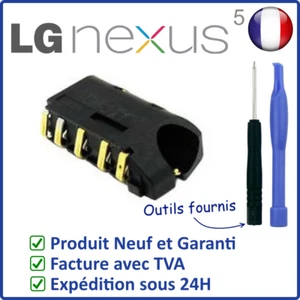 Tisch Klinkenstecker Kopfhörerbuchse von LG Nexus 5 D820 D821 + - Bild 1 von 3
