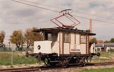 Farbfoto mit Triebwagen der Fritschmühle Wels 1994
