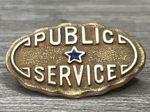 Northern Illinois Gas 14K Solid Gold Public Service Award Lapel Pin 2g Signed - Picture 1 of 7