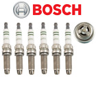 Spark Plug Super High Power Set 6pcs OEM Bosch for BMW 135i 335i 535i 740i X6 Z4