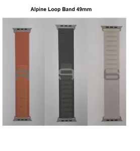 Bracelet de montre authentique Apple Alpine Loop 49 mm 45 mm série 4 5 6 7 8 9 SE Ultra S/M/L - Photo 1 sur 11