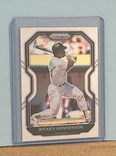 2021 Panini Prizm Rickey Henderson Silver Prizm