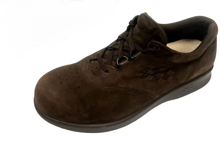 SAS Freetime Women's Dark Brown Nubuck Leather Lace Up  Walking Shoes  6.5 S - Image 1 of 1