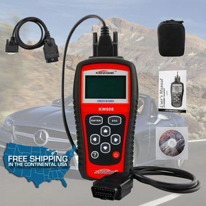 CODE READER SCANNER DIAGNOSTIC TOOL 1996 &Newer GM Chevrolet Chrysler Ford OBDII - Picture 1 of 5