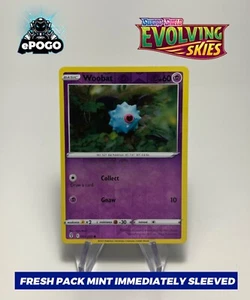 Woobat 068/203 Holograma Inverso Pokemon Juego de Cartas Coleccionables: Cielos en Evolución Tarjeta Pokémon COMO NUEVA 🦇 - Imagen 1 de 2