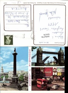 624176,Reklame AK London Bus Coca Cola Reklame BP  - Picture 1 of 1