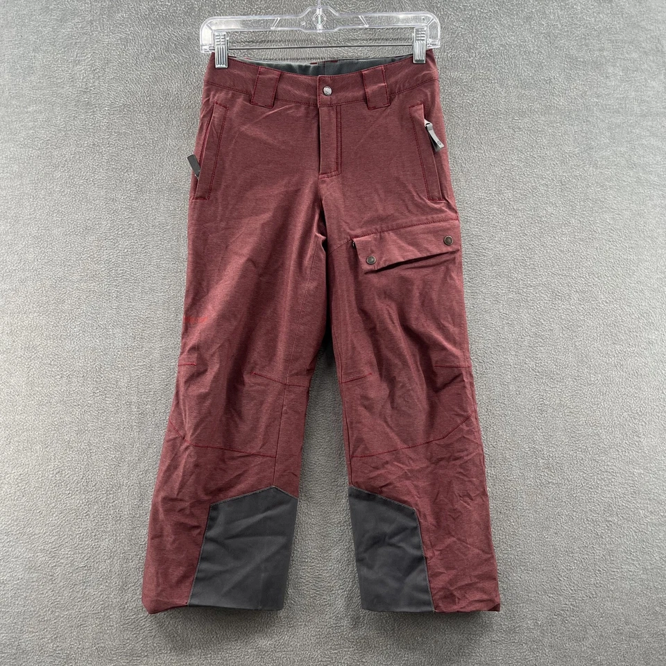 Marmot Niños Talla M Aislado Rojo Pantalones Esquí Forrados Vellón Foto 1 de 4