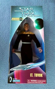9 PULGADAS LT. TUVOK STAR TREK VOYAGER FACTOR WARP SERIE 1 PLAYMATES FIGURA SIN USAR EN CAJA - Imagen 1 de 2
