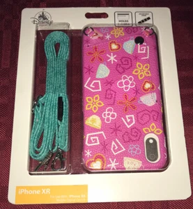 Disney Parks Alice Wonderland Tea Cups iPhone XR Case & Carrying Strap Set NEW - Picture 1 of 5