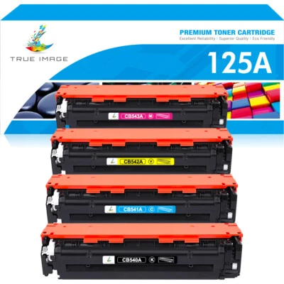 TRUE IMAGE 4 toner compatibili con HP 125A Color LaserJet CM1312NFI CP1215 CP1514N CP1515N