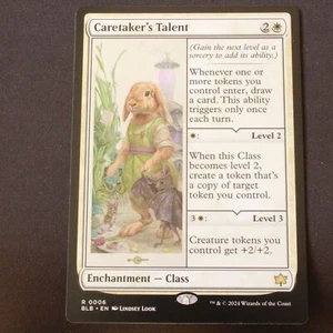 Caretaker's Talent MTG Bloomburrow Rare 6 NM - Bild 1 von 6