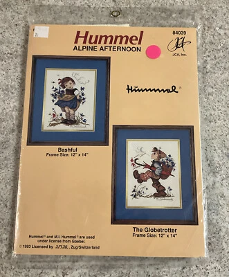 Vintage Hummel Alpine Afternoon Bashful The Globetrotter Cross Stitch Kit Sealed - Image 1 of 3