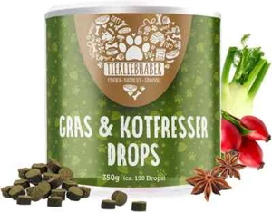 Gras- & Kotfressen Drops Für Hunde Bei Fressen Von Gras Beruhigt Den Magen Darm - Bild 1 von 9