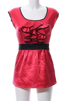 ASOS Vestido de manga larga Mujeres Vestido Talla EU 36 rojo-negro look casual - Imagen 1 de 4